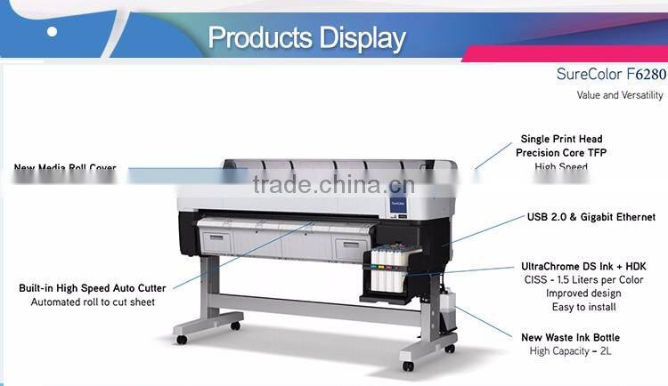 1.2m with TFP printheads dye sublimation photo printer for polyester