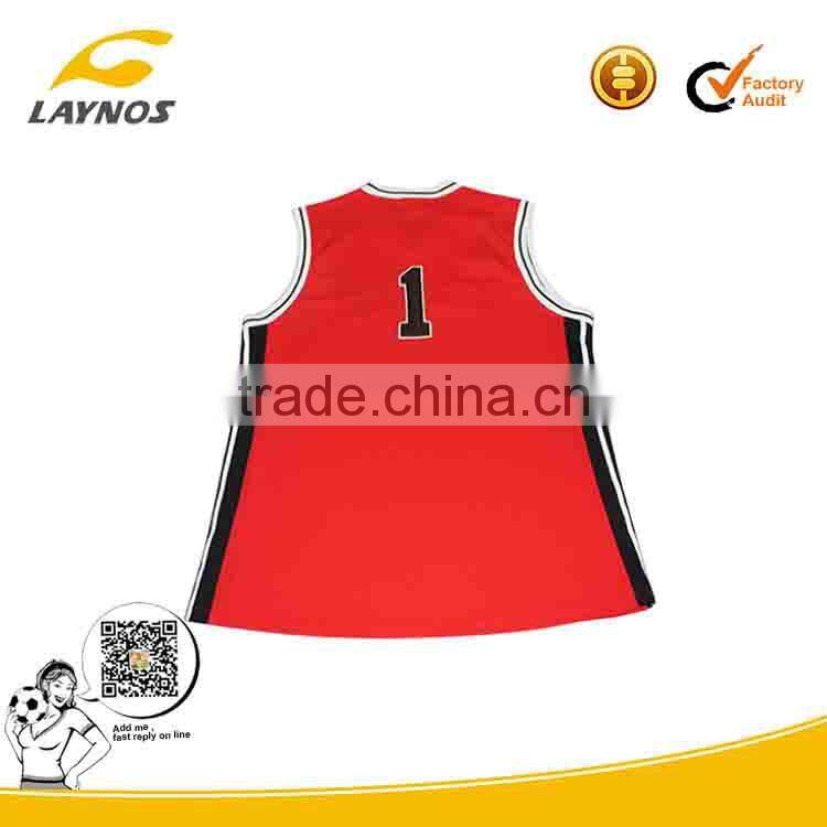 hot sale no logo basketball jersey uniform design