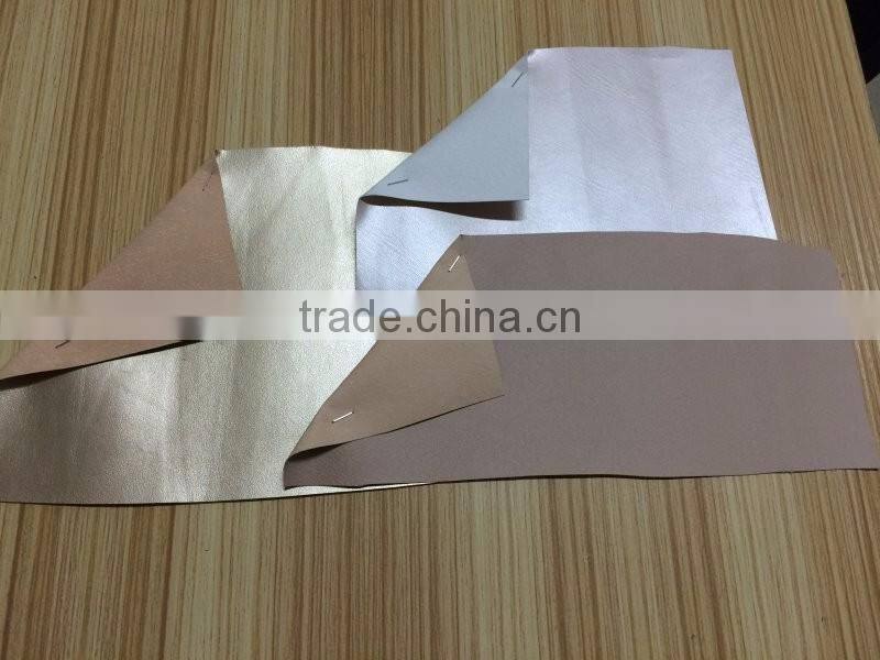 OFF GRADE PU Artificial Leather For Shoes Lining