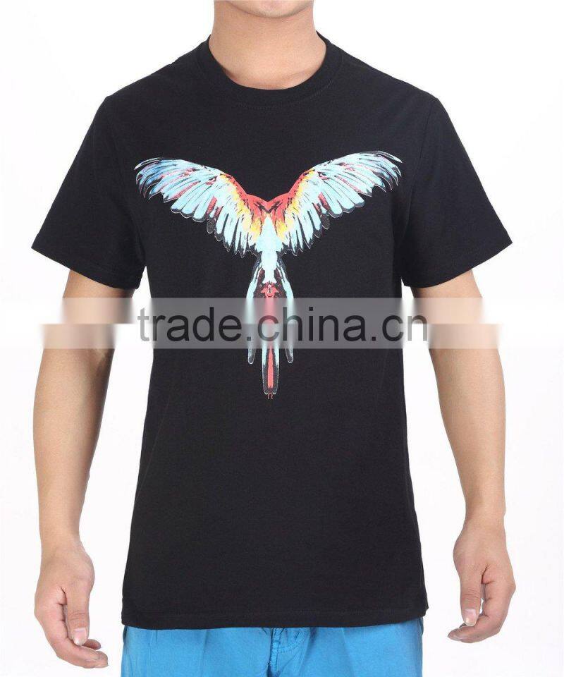 2016 china manufacturer custom men black tshirts bulk