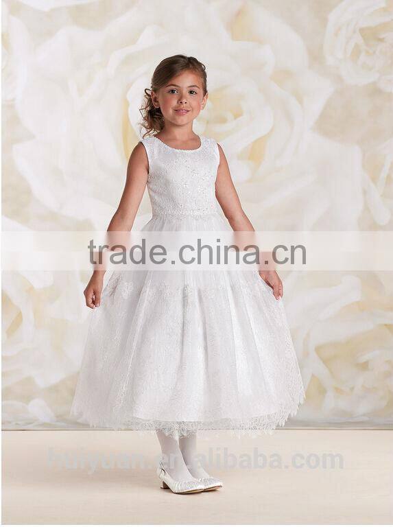 2015 new design fashion baby girl party wear dress