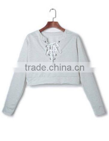 Women's Cotton Caftans Drawstring Hoodie Hooded Neck Fit Crop Top