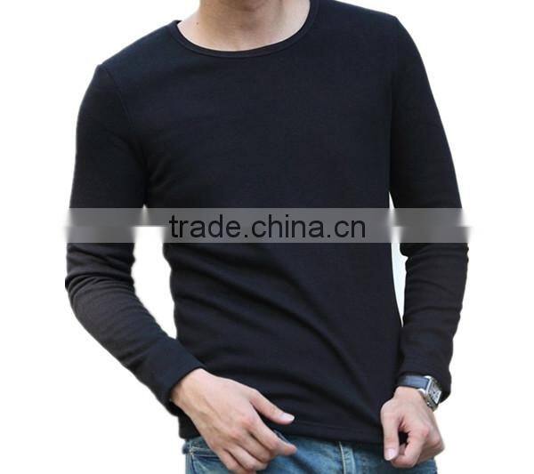Men's long sleeve Round collar fashion R0017