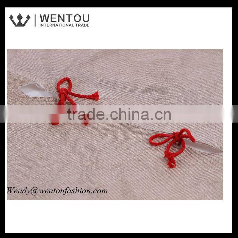 Wholesale red burlap Santa Tree Skirt