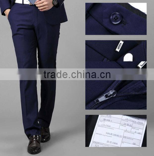 New style 2014 latest design coat pant men suit