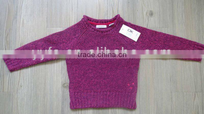 2013 New design fashion kid knitwear
