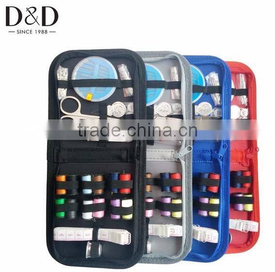 D&D Sewing Zipper Pouch Promotion Gift Sewing Kit set with sewing accessories