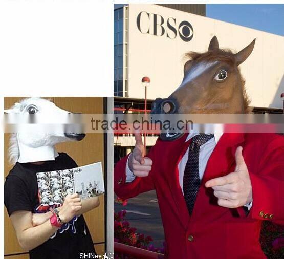 Top Hot Selling Fashion Full Face Carnival Mask Celebrations Party different Design Realisic horsehead Mask