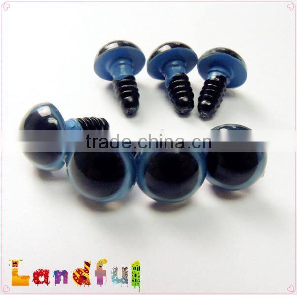 12mm Blue Safety Eyes Plastic Troll Eyes For Stuffed Animal Doll