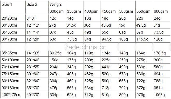 100% cotton black Square towel makeup remover towel black