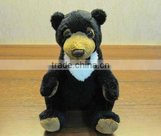 Custom design forest wild animal wholesale lifelike plush bear