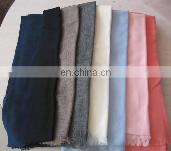 Wholesale many colors Luxurious light weight cashmere stole