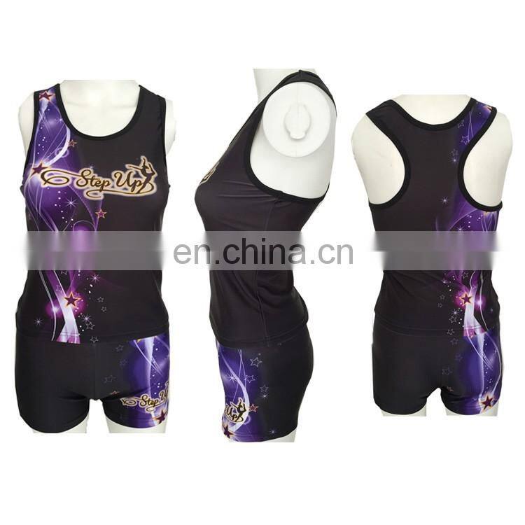 full sublimated kids clothes high quality dance competition costumes dance wear