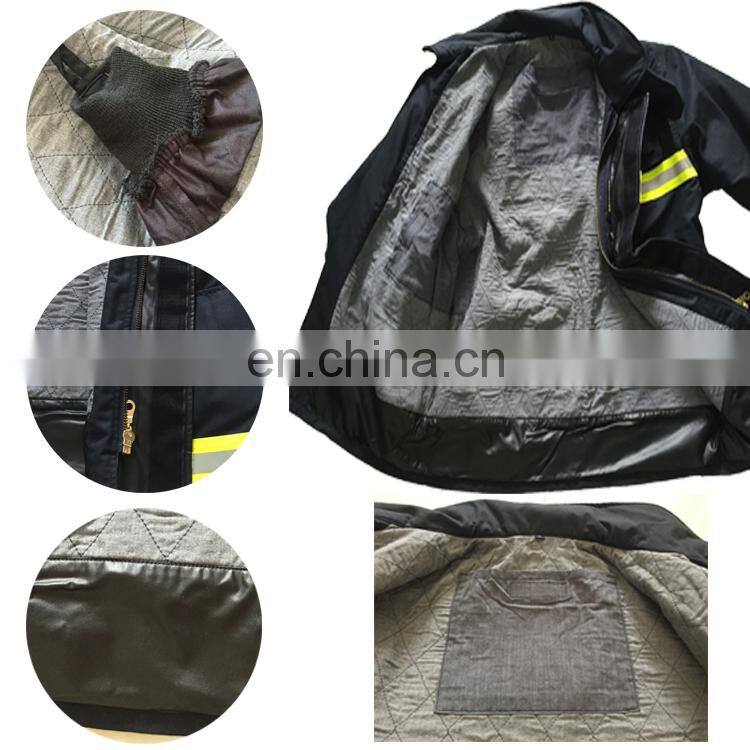 EN 469 Aramid Firefighter Working Uniform for fireman suit