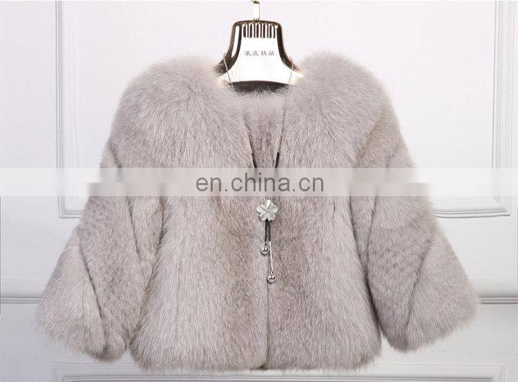 2016 New Factory Price High-Quality Cheap Fox Fur Coat Real Fur Winter Coat