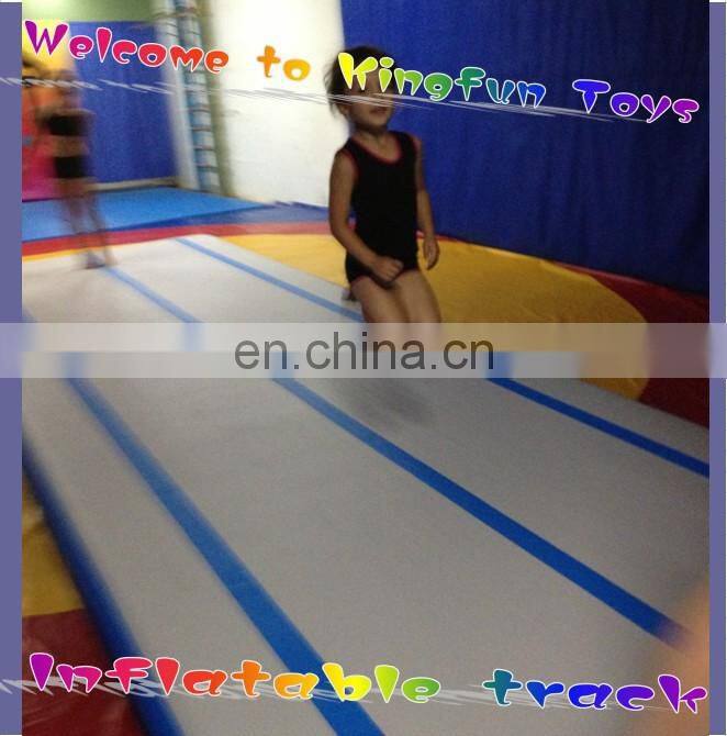 air tumbling track for gymnastics