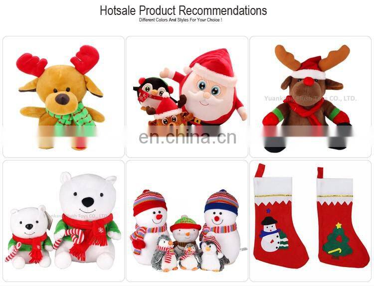 Soft toys 12'' stuffed red christmas monkey doll