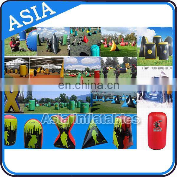 Inflatable Paintball Game / Inflatable Cs Bunkers For Outdoor Cs Game