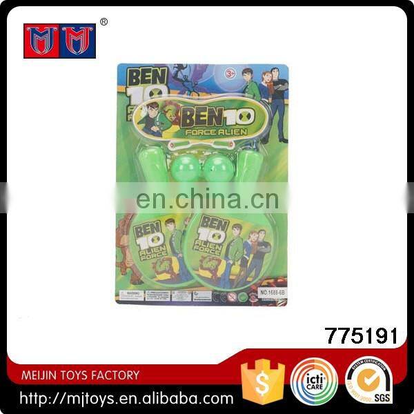 Hot Selling Cat table tennis bats and jumping rope skipping sport play set toy to kids