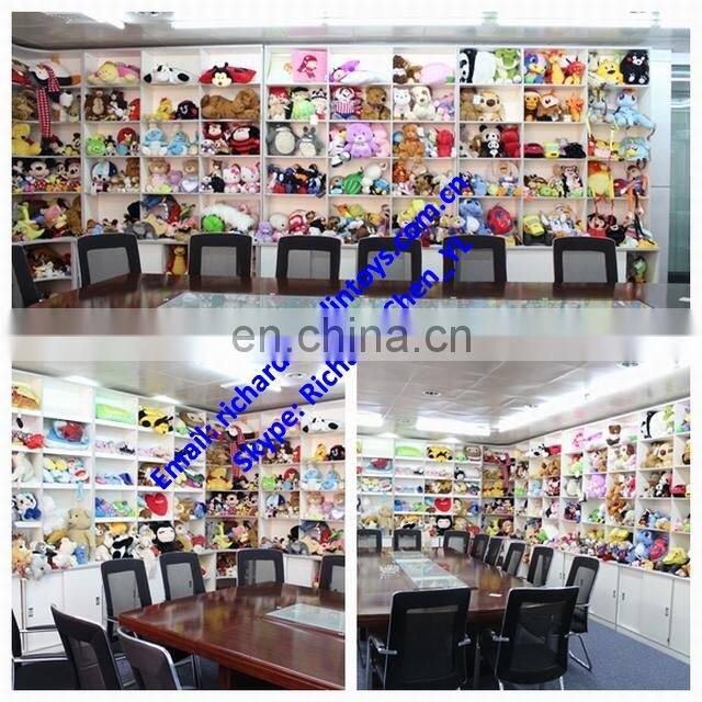 20CM Cute Brown Teddy Bear Plush Toys Red Bow Tie Bear Dolls