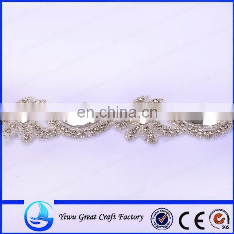 New luxury bride hair brides with rhinestone jewelry, wedding dress l accessories