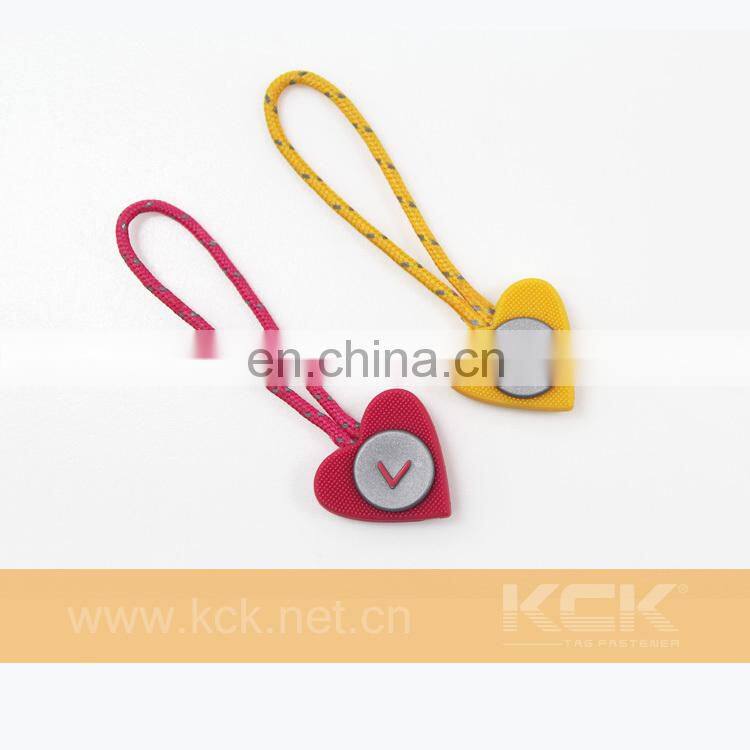 silicone zipper pull soft pvc zipper puller,rubber zipper slider for handbag/clothing/shoes
