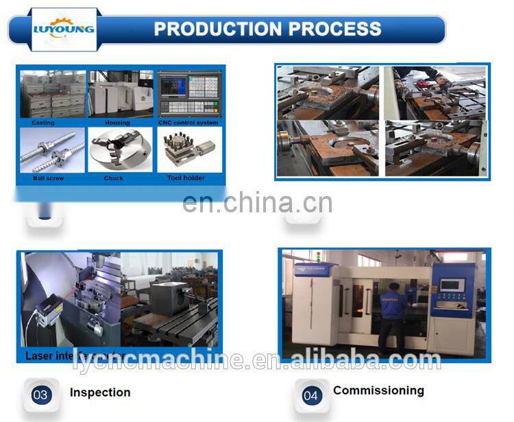 CK6432 CNC small horizontal china lathe machine for metal with servo motor