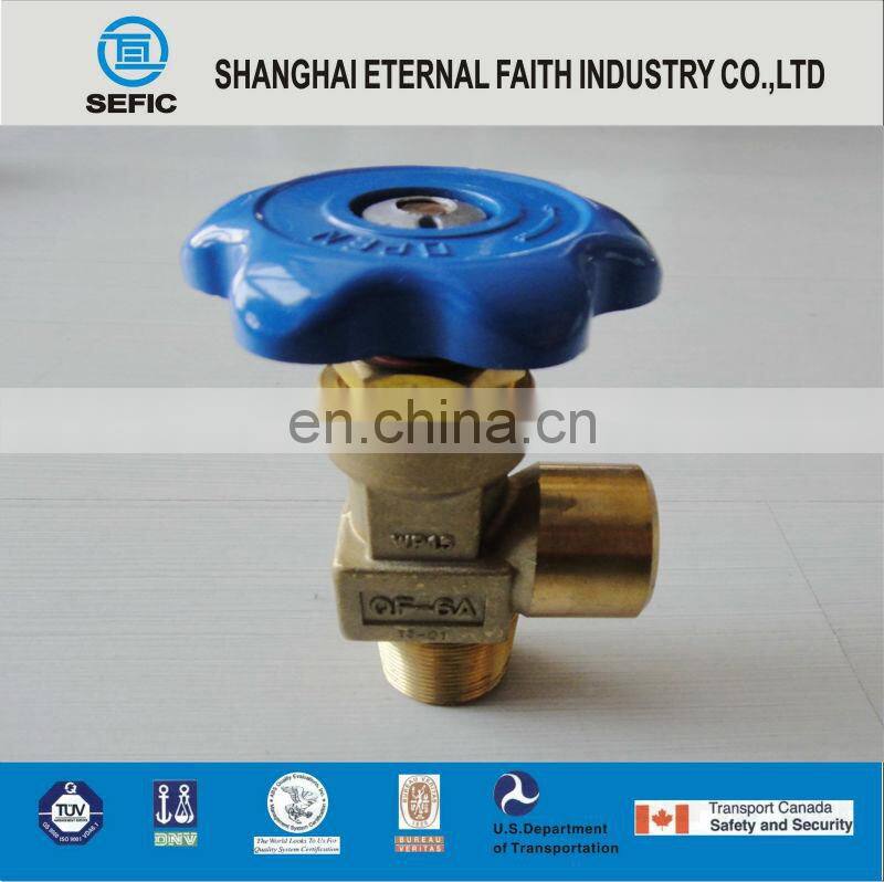 Oxygen Brass Gas Cylinder Valve
