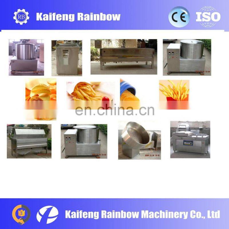 Automatic Electrical potato powder making compound potato chips frying machine potato chips making machine
