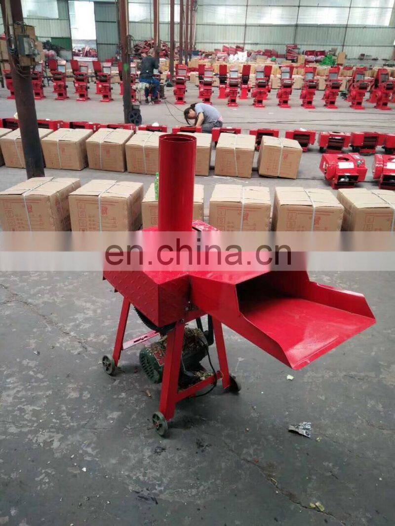 Easy to operate cheap animal feed chaff crushing machine with high capacity