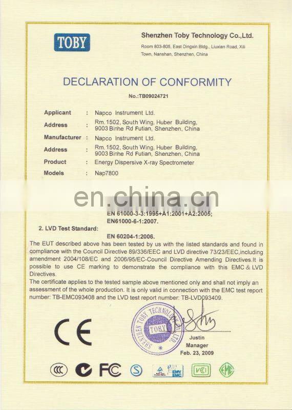 New quotation for gold metal detector from NAPCO