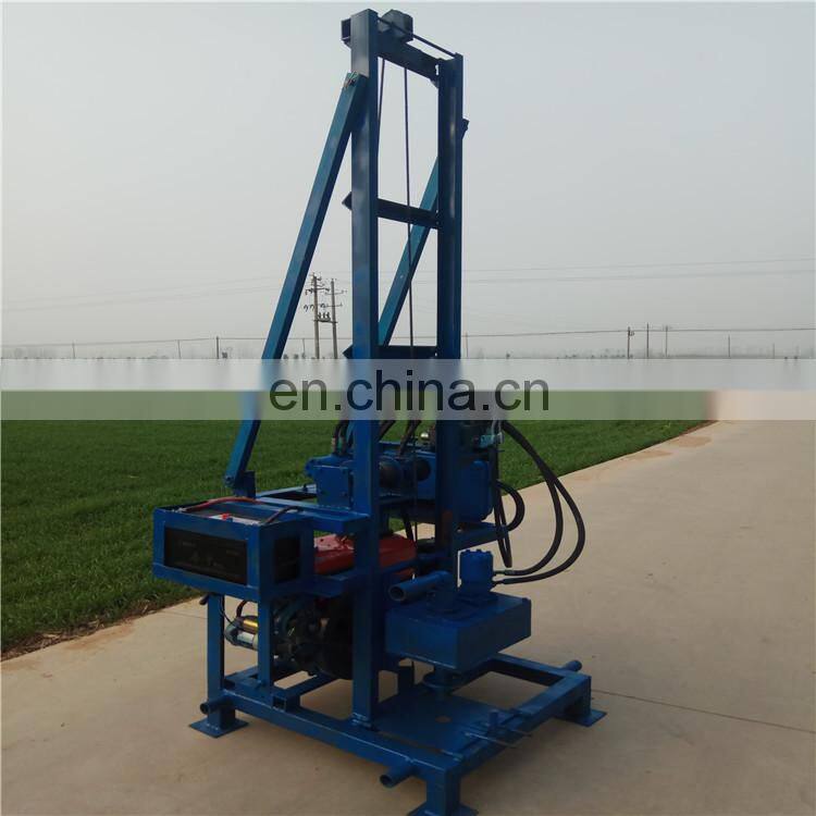 New Design Hydraulic Portable Deep Borehole Machines Water Well Drilling Rigs for Sale in UK
