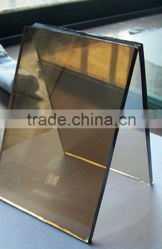 4mm Off Line Coating Reflective Glass with CE and ISO9001
