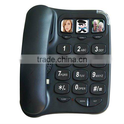 cheap standard wired basic telephone set