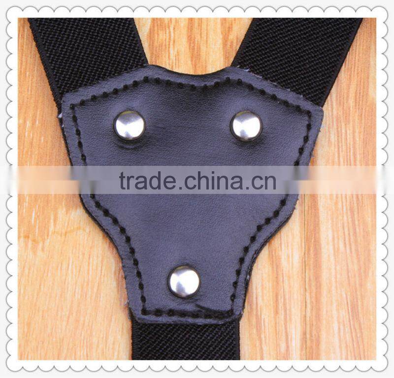 Men's Fashion dress jeans clips suspenders