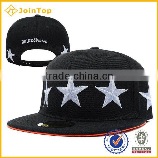 custom blank strap snap back hat