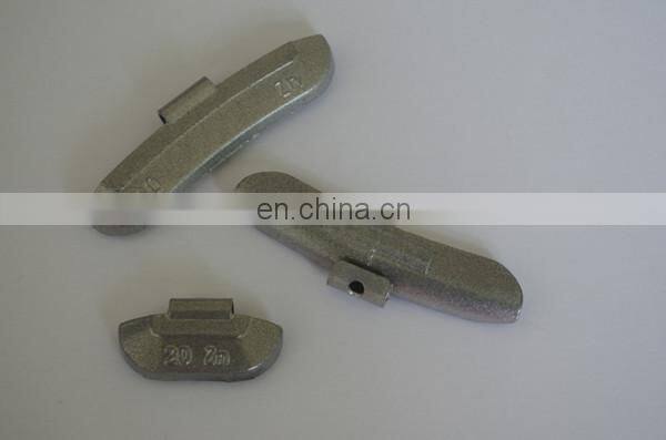 Factory zinc clip on wheel balancing weights for steel wheel, wheel balance weight