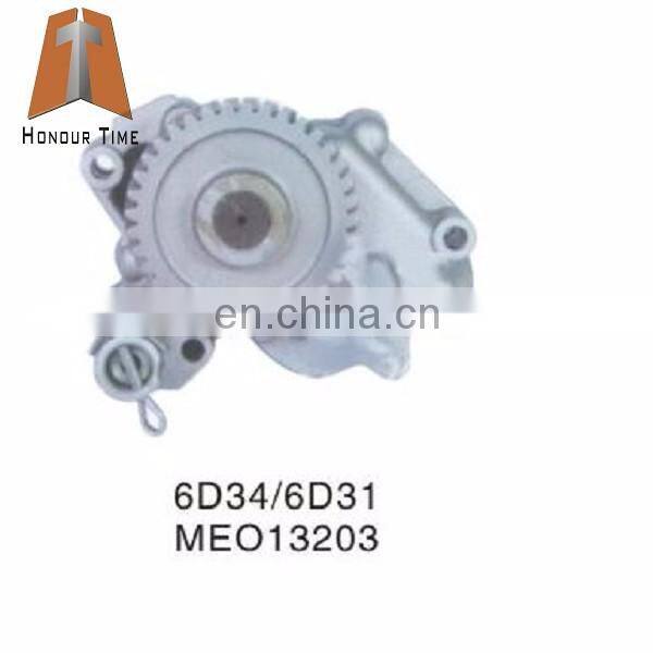 ME013203 6D34 6D31 Excavator oil Pump for Engine Part