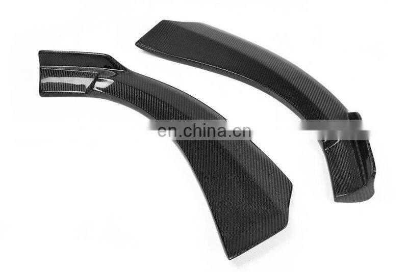 C117 Cla250 260 Cla45 Carbon Fiber Front Bumper Lip Splitter for Mercedes CLA