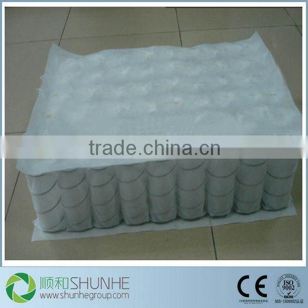 Pocket springs mattress for pillow top spring mattress