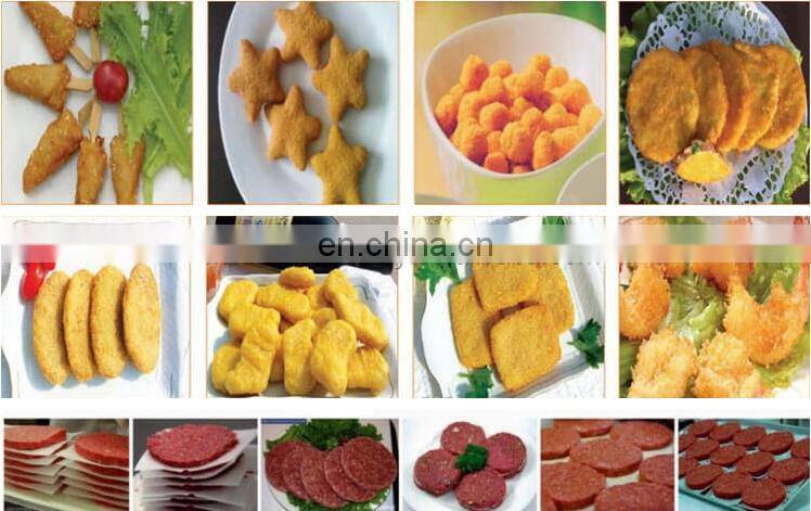 Fully Automatic Hamburger Press Patty Maker Meat Patty Forming Machine Burger Patty Making Line