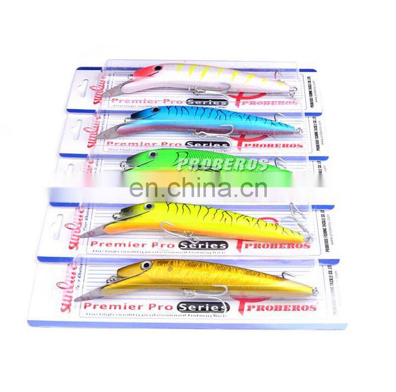 20cm 47g High Quality Wholesale Lifelike Metal Lip Long Casting Fishing Sinking Minnow Bait