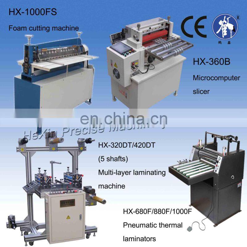 Rigid polyurethane foam horizontal sheet cutting machine