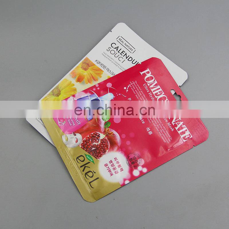 China factory Accept custom printing design cosmetic packaging plastic aluminum foil sachet Bag