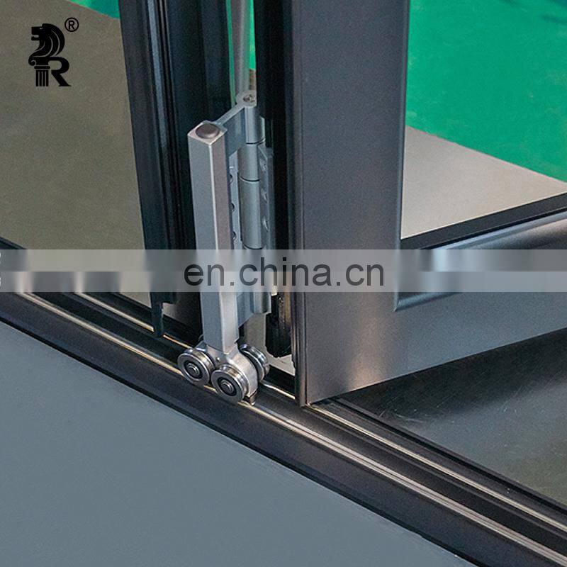 Aluminum Bi Folding Door Folding Patio Doors Folding Exterior French Doors