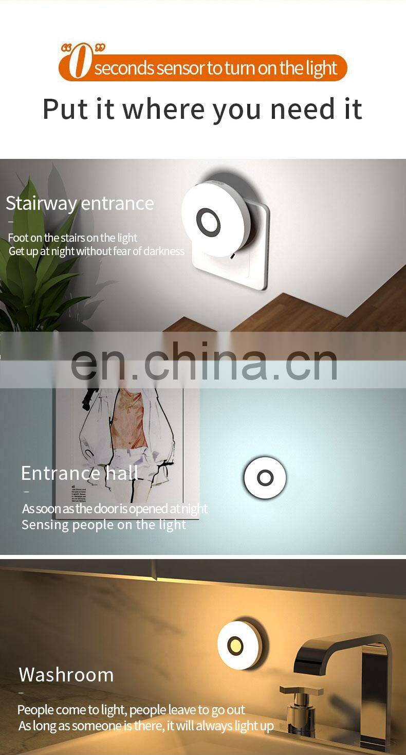 Led Under Cabinet Light With PIR Motion Sensor Auto Usb Infrared Wardrobe Sensor Ceiling Wall Light For Kitchen Stair