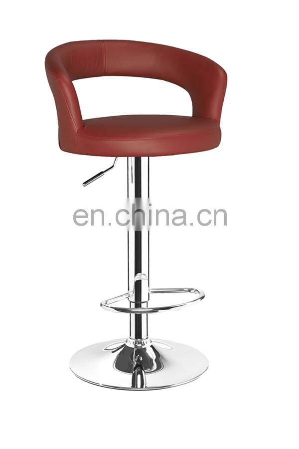 China supplier rubber ring rustic bar stools modern adult high bar chair price