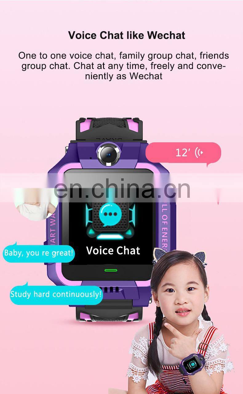 2020 new arrive smart wearables electronics LBS positioning kids smartwatch rotary Q19-360