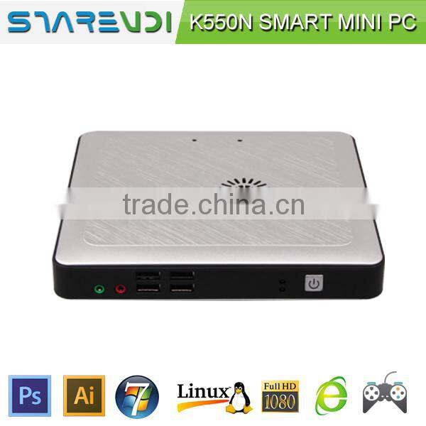 Sharevdi Excellent High end mini pc K550N Intel I5 desktop USB 3.0 SSD/HDD