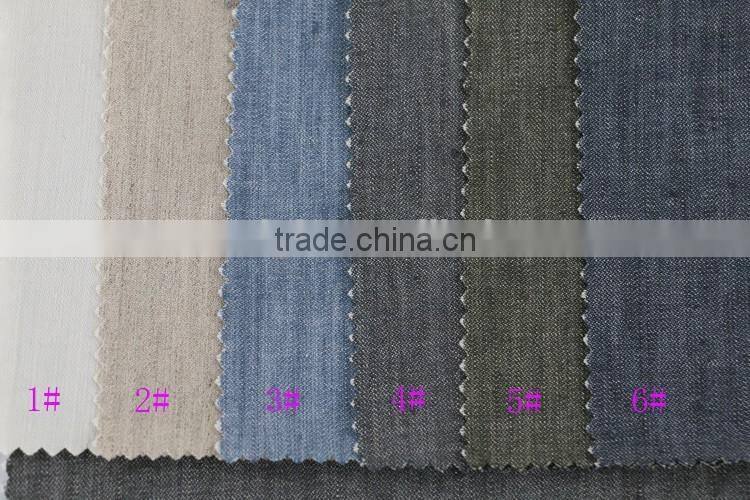 stretch linen cotton fabric,linen fabric for pants,linen cotton spandex fabric